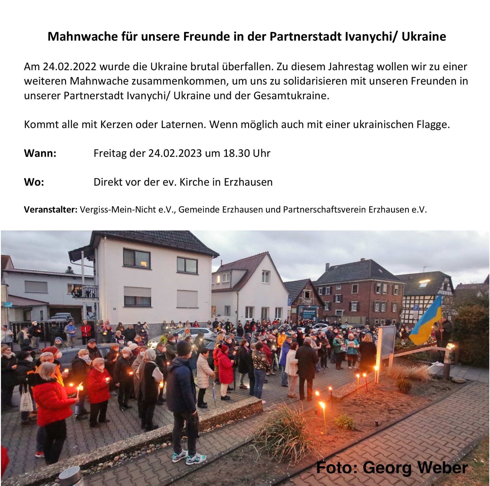 Mahnwache 24.02.2023